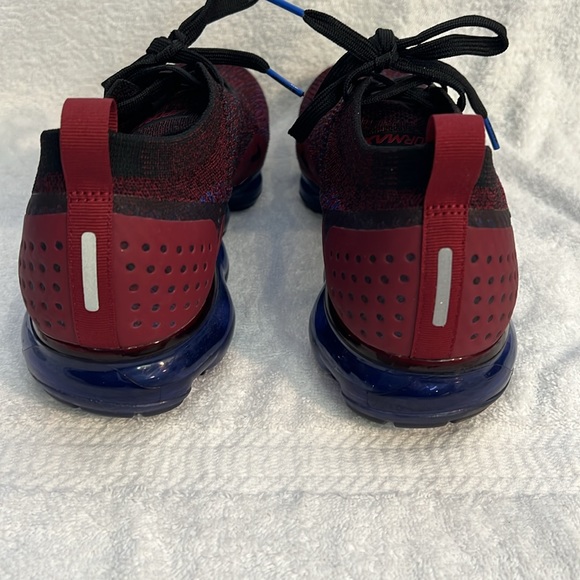 Mens Nike Air Vapormax Flyknit 2 Team Red Blue Size 10.5 - Picture 5 of 6